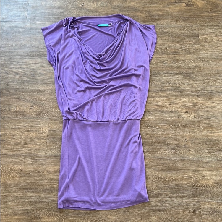 Alice + Olivia Purple Knee Length Dress Size Large